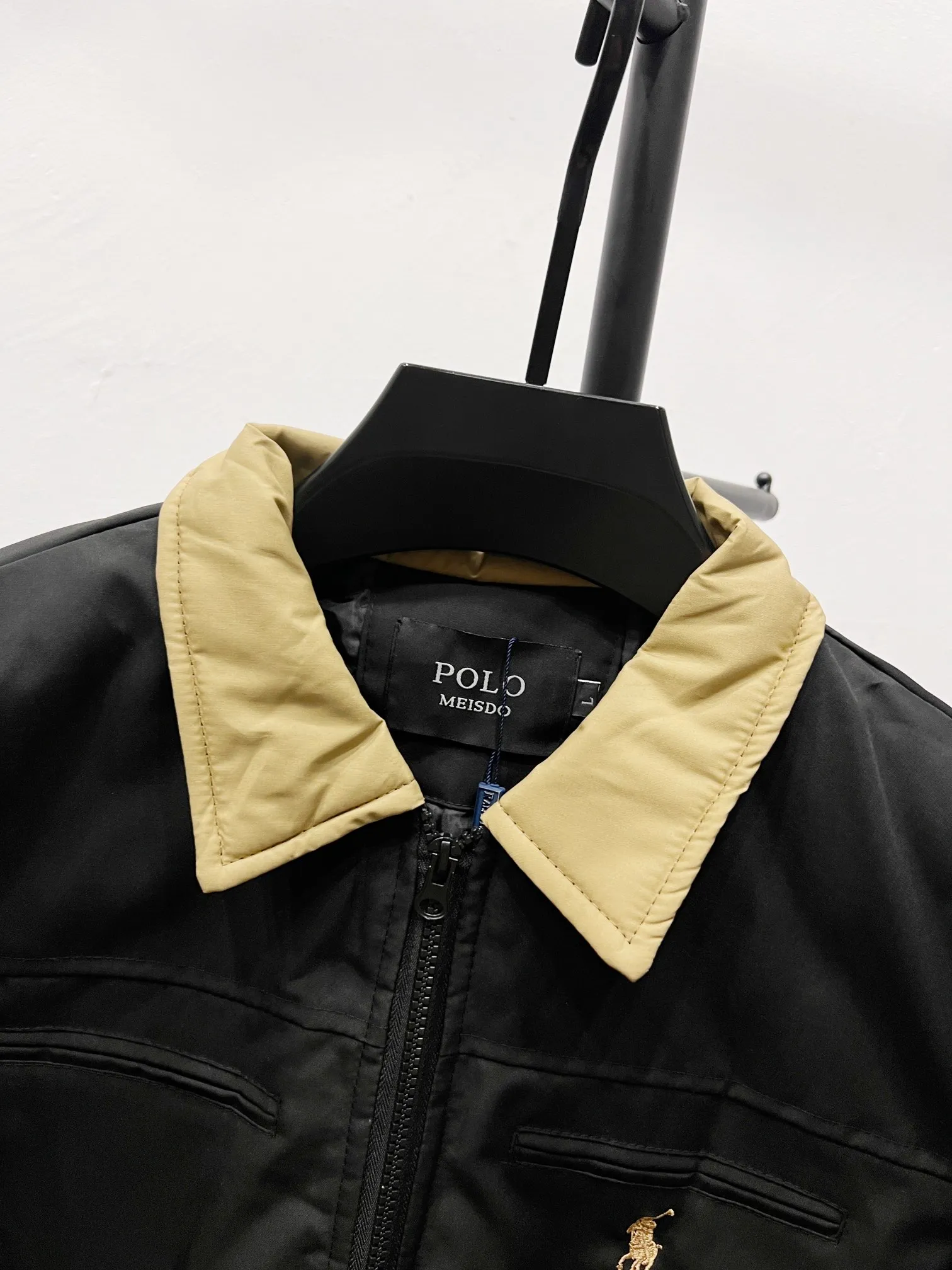 P330 Style No. Q37 [Ralph Lauren retro couple style old cadre zipper jacket] ✅Ralph Lauren simple basic inner plaid inner men's and women's couple same style retro jacket ✅Pure cotton washed fabric fabric texture version YYDS~ ✅Fashionable and casual business work style Veteran cadre Harrington classic basic jacket ✅Simple and easy to wear upper body ootd must-have versatile style Size: S-XL